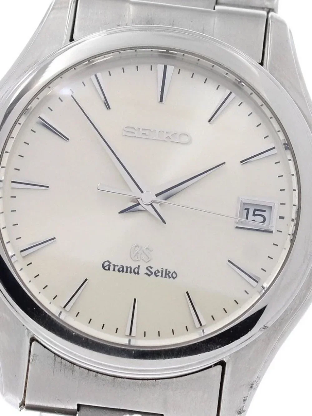 SEIKO Grand Seiko SBGX005/9F62-0A10 Date Silver Dial Quartz Men's Watch_957337